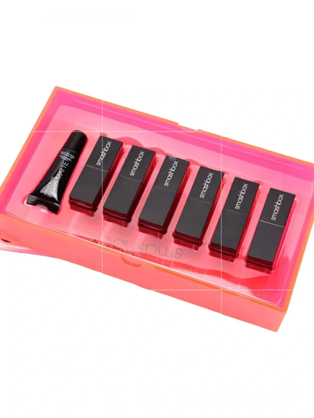 LE Smashbox Light It Up Lipstick + Lip Mattifier Set